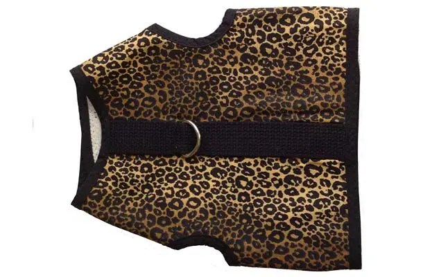 Kitty Holster Cat Harness Leopard Print