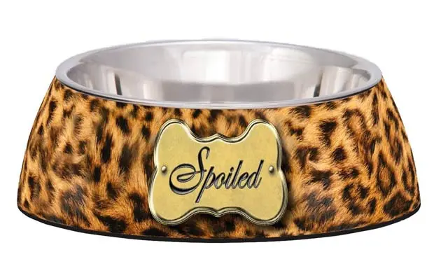 Loving Pets Spoiled Leopard Milano Bowl