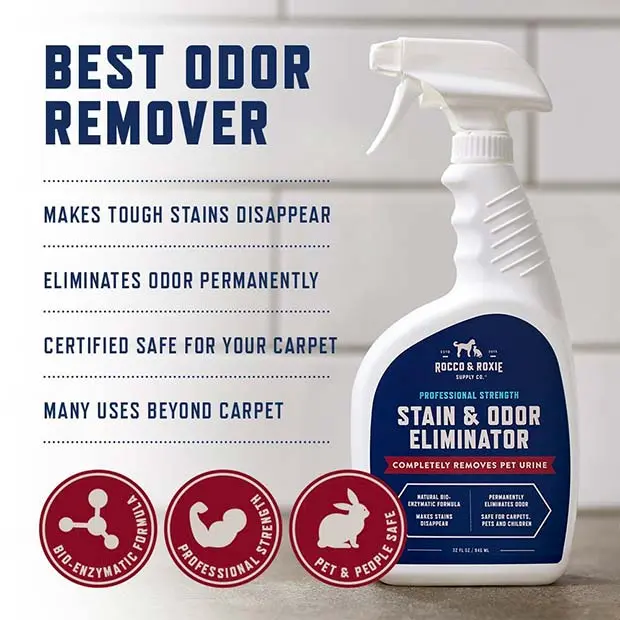 Rocco & Roxie Enzyme-Powered Pet Odor & Stain Remover