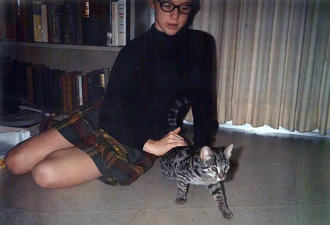 Becky Centerwall and hybrid cat