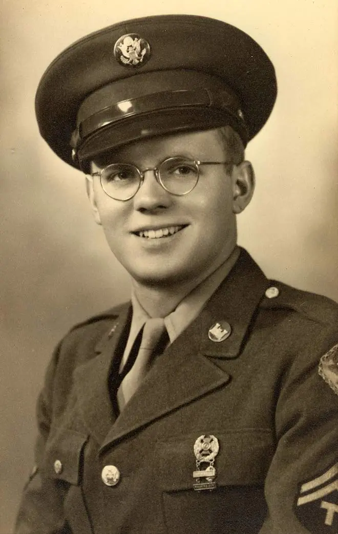 Dr Willard Centerwall at the Army