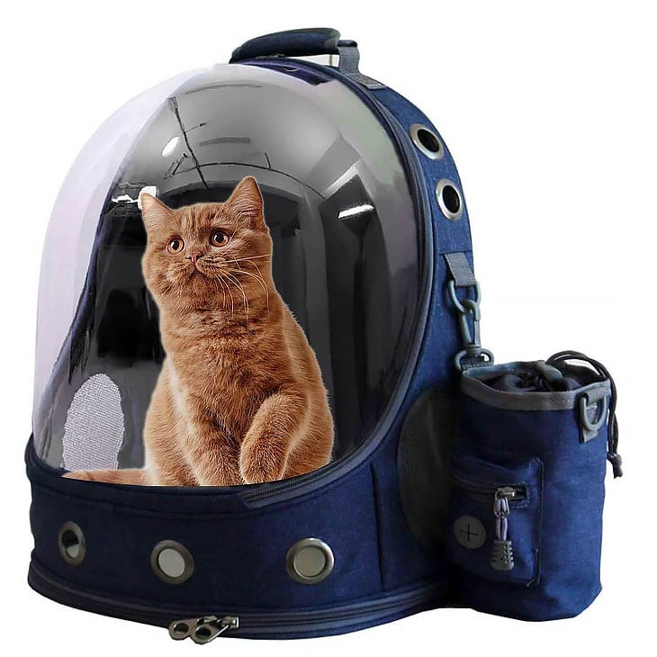 Space Capsule Cat Carrier Backpack
