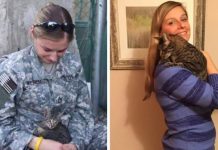 Hero Soldier Battles to Save Disabled Kitten & Bring Her Home to the U.S.